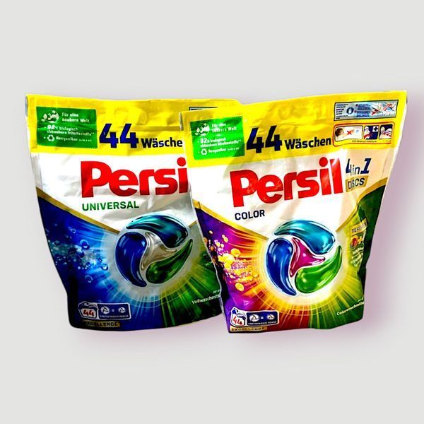 Капсули для прання універсал Persil Discs-Caps Universal 4 в 1 136 фото