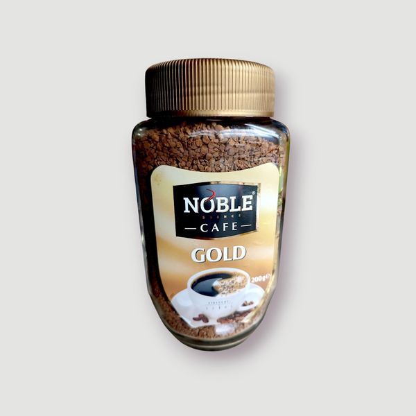 Кава розчинна Noble Gold 200г (скло) 247 фото